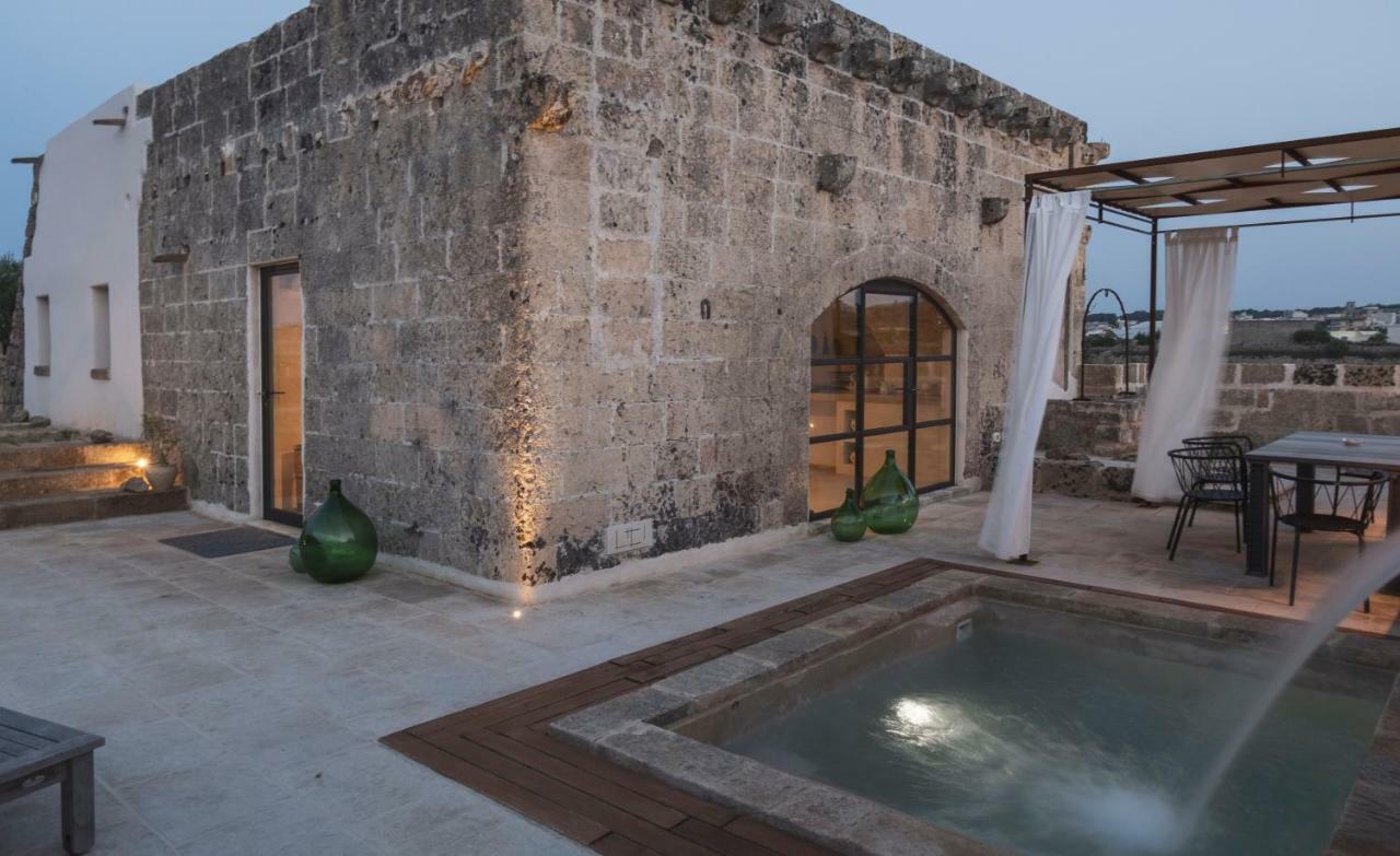 Dimora Sighe, Exclusive Rural Villa With Hot Tub In The Bedroom Alessano Exterior foto